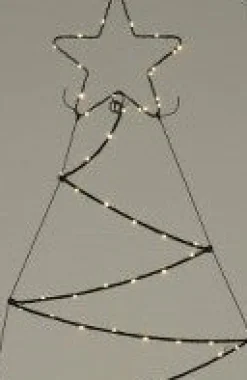 Ambiance LED Lichterbaum met Stern 125 LEDs warmweiß H 110 cm