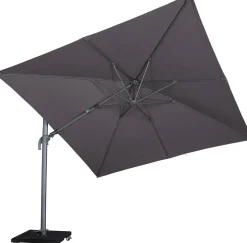 Ampelschirm Merida anthrazit UPF 30+ 300 x 300 x 260 cm