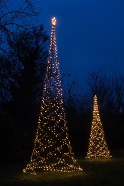 Anna's Collection Fahnenmast-Beleuchtung mit 836 LEDs H 500 cm