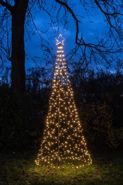 Anna's Collection Fahnenmast-Beleuchtung mit 480 LEDs H 320 cm