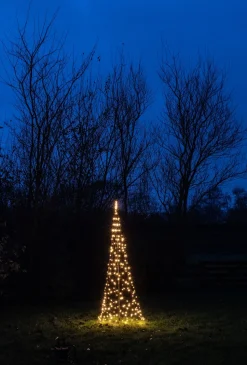 Anna's Collection Fahnenmast-Beleuchtung mit 236 LEDs H 200 cm