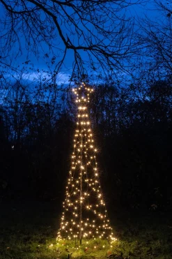 Anna's Collection Fahnenmast-Beleuchtung mit 236 LEDs H 200 cm