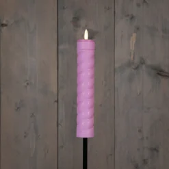 Anna's Collection Solarfackel Swirl rosa D 4 H 97 cm