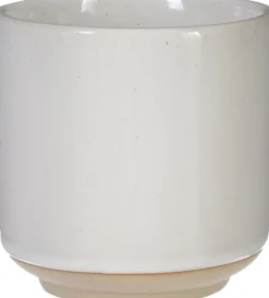 Becher Mila creme D 8 cm H 8 cm