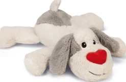 Beeztees Hundespielzeug XXL Stofftier Ties weiß 48 x 46 x 11 cm