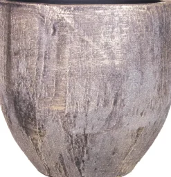 Bela Arte Blumentopf Madeira gold / grau D 14 H 13 cm