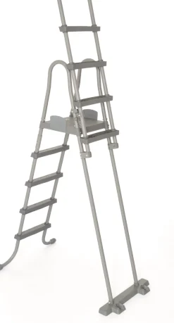 Bestway Poolleiter Flowclear grau H 132 cm