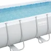 Bestway Stahlrahmen-Pool Power Steel rechteckig 404 x 201 x 100 cm