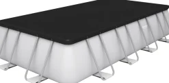 Bestway Stahlrahmen-Pool Power Steel rechteckig 549 x 274 x 122 cm