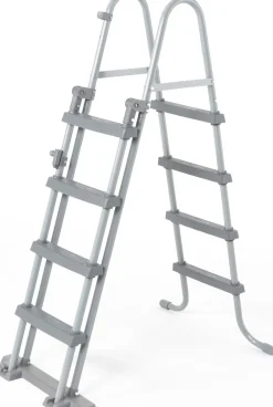 Bestway Stahlrahmen-Pool Power Steel Rattan-Look rechteckig 412 x 201 x 122 cm