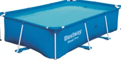 Bestway Stahlrahmen-Pool Passaat rechteckig 259 x 170 x 61 cm