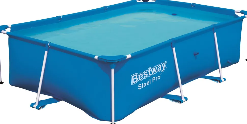 Bestway Stahlrahmen-Pool Passaat rechteckig 259 x 170 x 61 cm