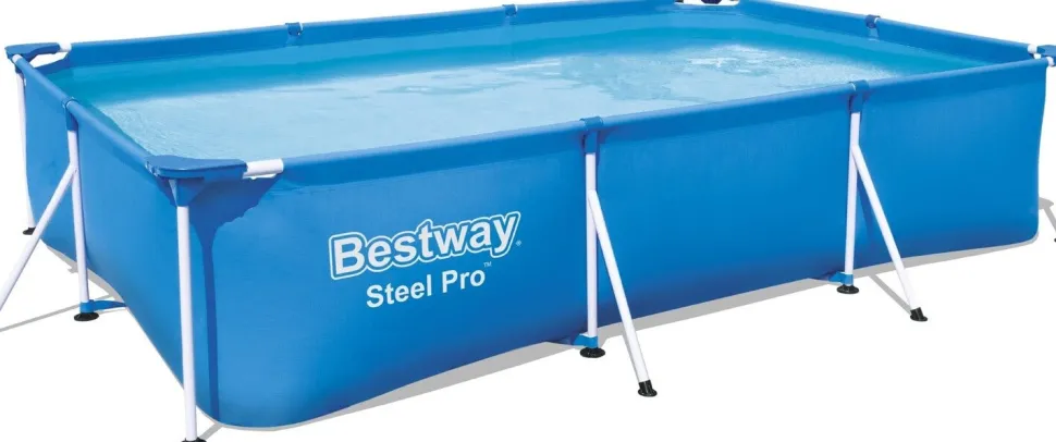 Bestway Stahlrahmen-Pool Passaat rechteckig 300 x 201 x 66