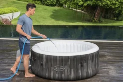 Bestway Whirlpool aufblasbar Lay-Z-Spa Bahama rund braun D 180 H 66 cm