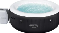 Bestway Whirlpool aufblasbar Lay-Z-Spa Miami 2 rund schwarz D 180 H 66 cm