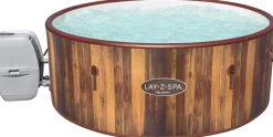 Bestway Whirlpool aufblasbar Lay-Z-Spa Helsinki rund braun D 180 H 66 cm