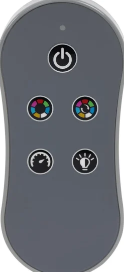 Bestway Whirlpool aufblasbar Lay-Z-Spa Paris rund grau D 196 H 66 cm