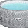 Bestway Whirlpool aufblasbar Lay-Z-Spa Honolulu rund grau D 196 H 71 cm