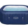 Bestway Whirlpool aufblasbar Lay-Z-Spa Hawaii eckig blau 180 x 180 x 71 cm
