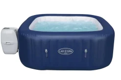 Bestway Whirlpool aufblasbar Lay-Z-Spa Hawaii eckig blau 180 x 180 x 71 cm