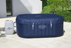Bestway Whirlpool aufblasbar Lay-Z-Spa Hawaii eckig blau 180 x 180 x 71 cm
