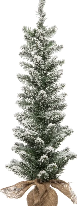 Black Box Künstlicher Weihnachtsbaum schmal in Jute H 75 cm