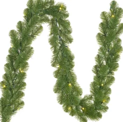 Black Box Tannengirlande Norton 270 cm mit LED grün