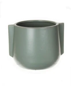 Blumentopf Modern grün D 10,5 H 9 cm