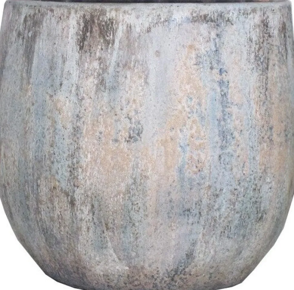 Blumentopf Ocean blau D 19 H 17 cm