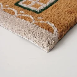 Boltze Kokosmatte Julehus braun 60 x 40 x 1,2 cm