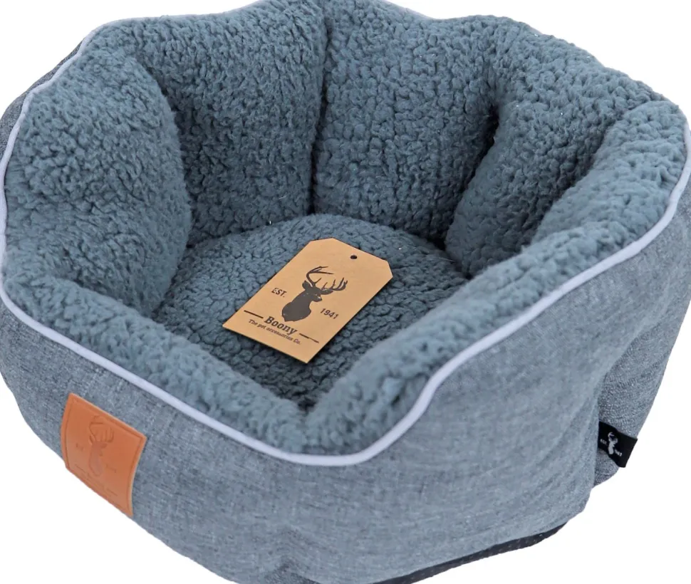 Boony Est 1941 Hundekorb Highland grau 40 x 35 x 14 cm