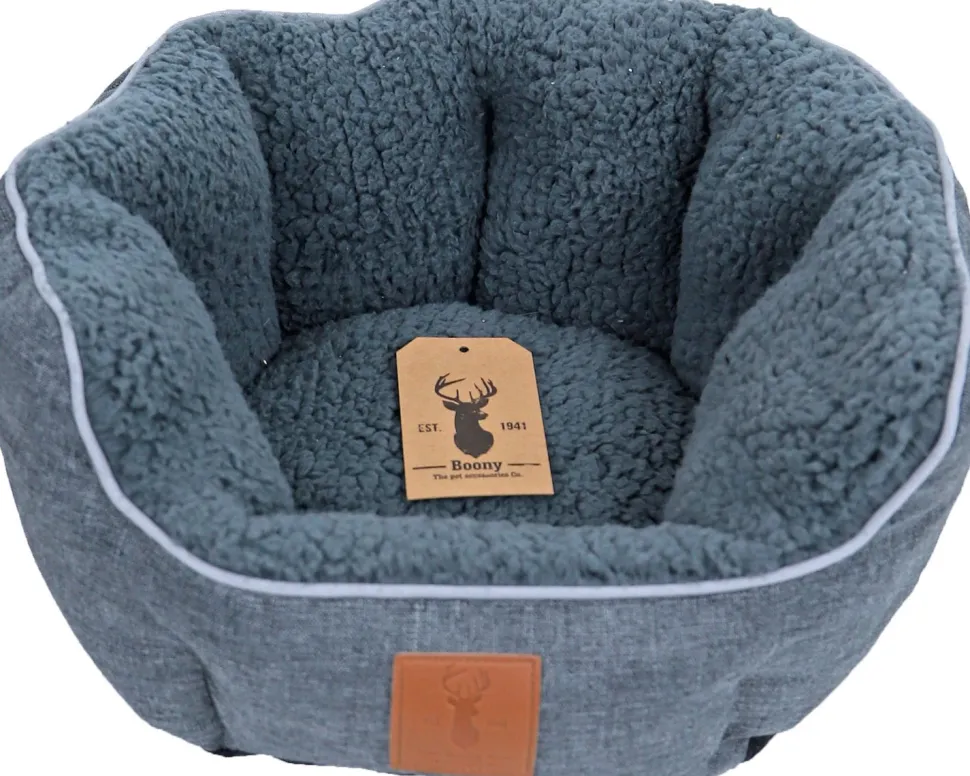 Boony Est 1941 Hundekorb Highland grau 40 x 35 x 14 cm