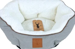 Boony Est 1941 Katzenkorb 40 x 35 x 14 cm grau