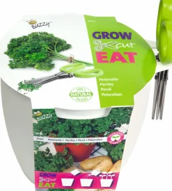 Buzzy® Anzucht-Set Petersilie Kräutertopf mit Schere "Grow, Cut & Eat"