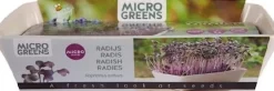 Buzzy® Microgreens Radies (Raphanus sativus) Kresse-Anzuchtset