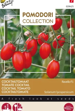 Buzzy® Pomodori Cocktailtomate (Solanum lycopersicum 'Ravello F1') Samen