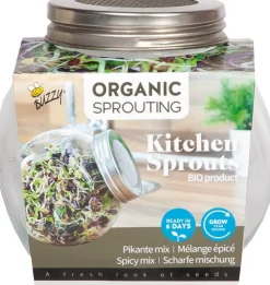 Buzzy® Sprossen Pikante Mischung Organic Sprouting Anzuchtset