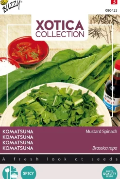 Buzzy® Xotica Komatsuna (Brassica rapa) Samen
