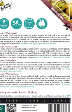 Buzzy® Xotica Pepino / Melonenbirne (Solanum muricatum) Samen