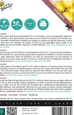 Buzzy® Xotica Tomatillo (Physalis ixocarpa) Samen