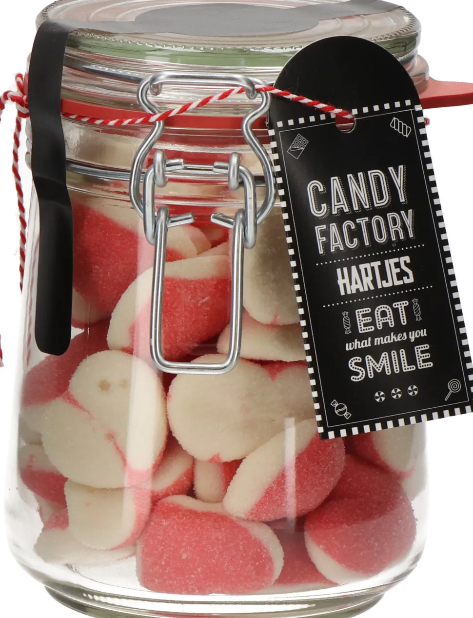 Candy Factory Weckglas Schaumherzen 450 g