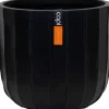 Capi Europe Blumentopf Nature Craft schwarz D 14,2 H 13 cm