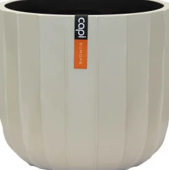 Capi Europe Blumentopf Nature Craft beige D 14,2 H 13 cm