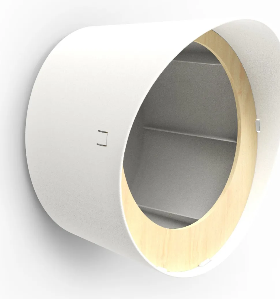 Capi Europe Vogelfutterhaus weiß 24 x 19 x 23 cm