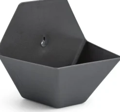 Capi Europe Wand-Blumentopf / Vogelfutterbehälter Hive anthrazit 19 x 22 x 20 cm
