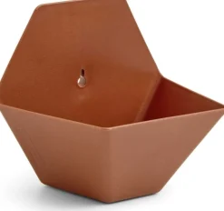 Capi Europe Wand-Blumentopf / Vogelfutterbehälter Hive braun 19 x 22 x 20 cm