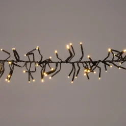 Cluster-Lichterkette Flash 4,5 m mit 768 Lämpchen warmweiß