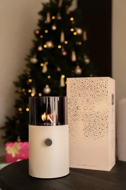 Cosi Tischkamin Cosiscoop beige D 16 H 30 cm