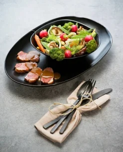 Cosy & Trendy Schale Vongola Blacky schwarz 10,5 x 9 x 4 cm