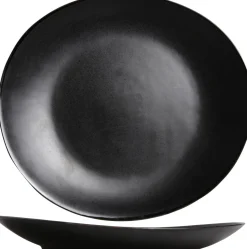 Cosy & Trendy Teller Vongola Blacky schwarz 28 x 25,8 x 3,5 cm